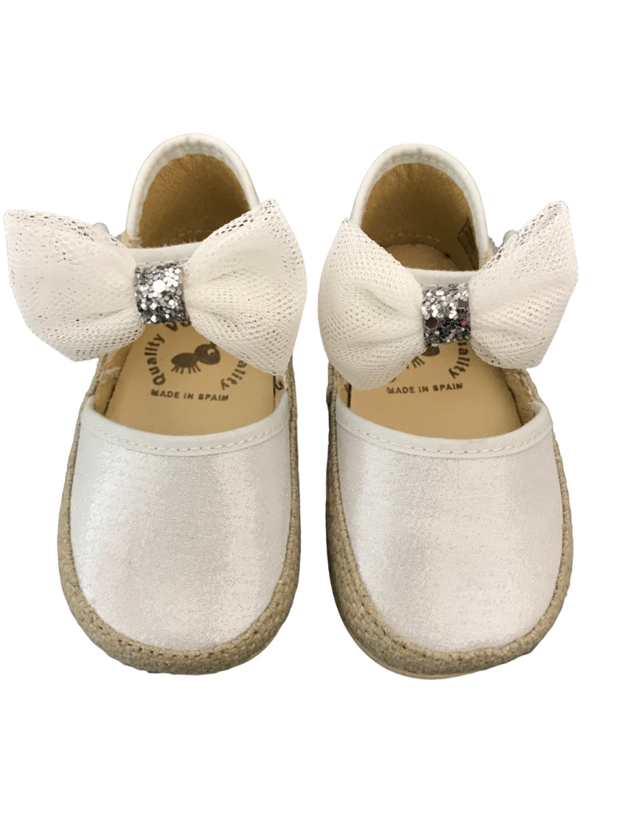 Pisamonas Espadrillas Bebè Con Fiocco In Tulle - Scarpe Comode E Carine - Foto 6