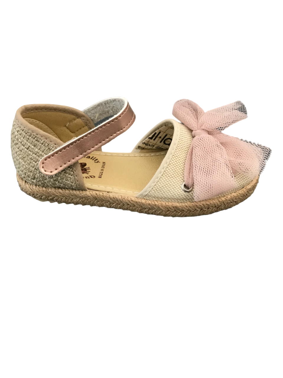 Pisamonas Espadrillas Bebè Con Fiocco In Tulle - Scarpe Comode E Carine - Foto 8